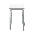 thumbnail image 4 of Pemberly Row Metal Height Adjustable Student Desk Pendulum Bar in White, 4 of 5