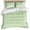 Green, variant on Pink Grid Bedding 3 Piece Duvet Cover Set California King, Checkered Plaid Gingham Lattice Trellis Print Soft Microfiber Comforter Cover with Zipper Closure & Pillowcases, FadeResistant Quilt Cover