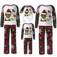 thumbnail image 1 of Pijamas navideños a juego Grinch - TKing Fashion 2024 Nuevos conjuntos de pijamas navideños familiares a juego Grinch, pijamas navideños navideños para parejas, adultos y niños, 3 Años, 1 of 4