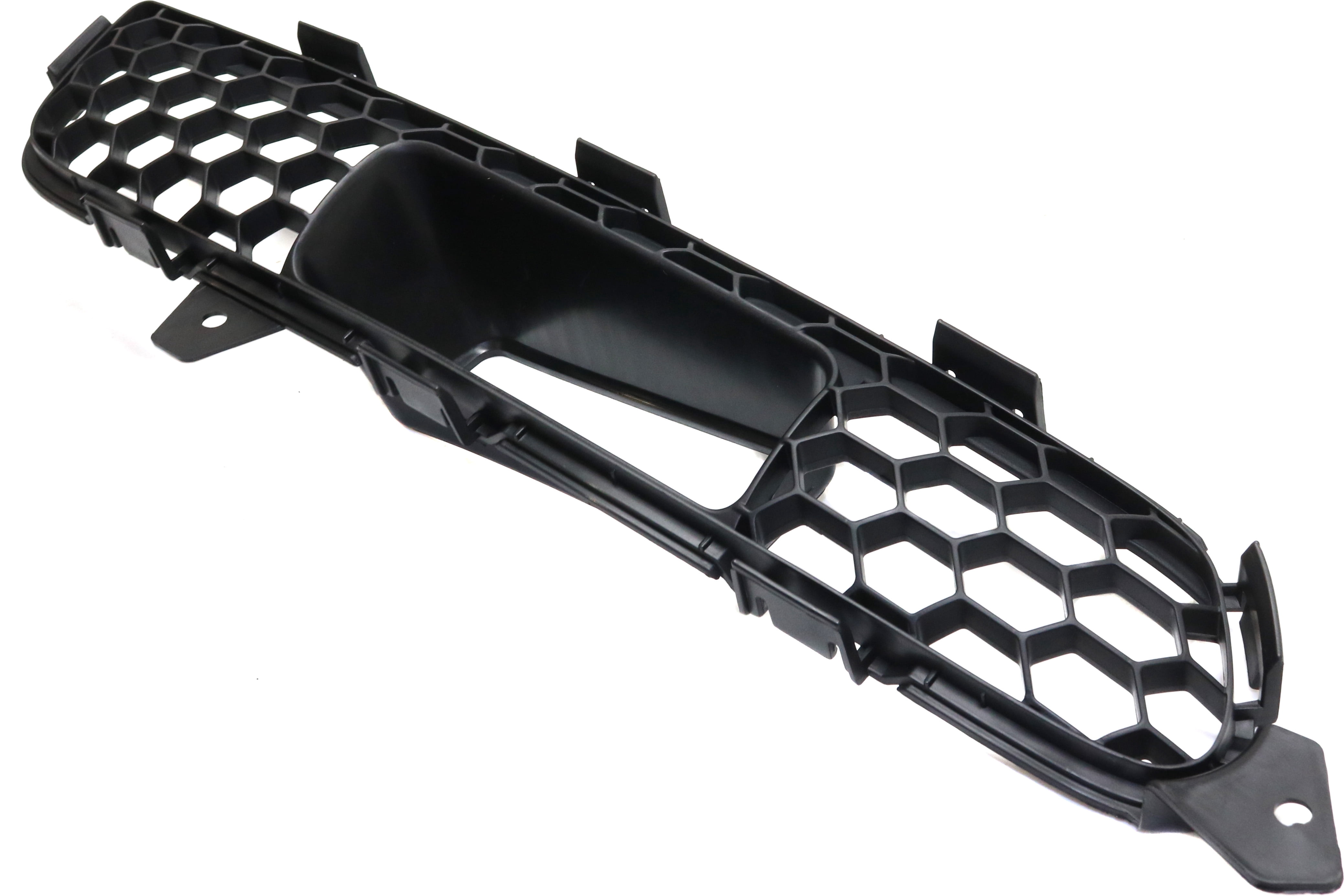 Bumper Grille Compatible With 2014-2015 Infiniti QX50 2008-2012 EX35 Front, Left Driver Textured Black