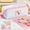 Pink Cherry, variant on Cartoon large-capacity prism grid pencil case dopamine cute high-value stationery box stationery bag