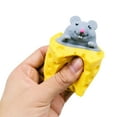 thumbnail image 4 of Juguete de presión con forma de queso, juguete de descompresión con forma de copa de queso, juguete de descompresión blando: juguete antiestrés para niños y adultos, ideal para cumpleaños, 4 of 8