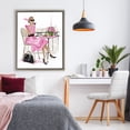 thumbnail image 3 of Stupell Industries Modern Parisian Chic on Cafe Balcony Brown Floating Frame Canvas Art, 25 x 31, by Jess Stempel, 3 of 8