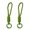 Dark Green, variant on 2Pcs Braided Rope Pendant, High-Elastic Keychain Holder with Reinforced Knot Design, Macaron Color Mobile Phone Case Lanyard