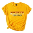thumbnail image 2 of Blouse d'Été à Manches Courtes Grande Taille pour Femmes Mode T-Shirt Imprimé Uni à Manches Courtes pour Femmes Hauts T-Shirt à Col en V pour Femmes en Liquidation, 2 of 5