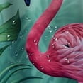 thumbnail image 5 of Orinice  Flamingo Cute Bathroom Shower Curtain Set, 60x72, 5 of 7