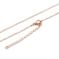 thumbnail image 4 of AHKNORMAILCUI 5 Pcs/lot Chaîne en Acier Inoxydable 1 1.5 2mm Rolo Collier Chaîne en Or 40 45 50 60CM Long Collier Fermoir Homard, 4 of 5