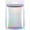 Holographic, variant on 100 Pcs Orange Resealable Smell Proof Ziplock Storage Bags, Foil Pouch for Food Storage (2.7 x 3.9 inch/ 7 x 10 cm)
