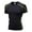 Black green, variant on Men's Short Sleeve Sleeve Quick Dry Breathable Fitness T-Shirt Quick-Dry Workout Shirt