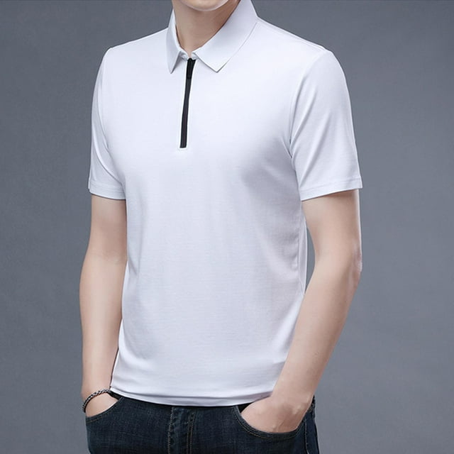 pstuiky camisetas de hombre, Camisas cortas informales de cuello redondo y botones para hombre camisetas de hombre xl