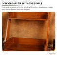 thumbnail image 6 of Worgeous Layered Storage Rack Desktop Wooden Rack Desktop Skincare Organizer Desktop Rack Desk Shelf, 6 of 8