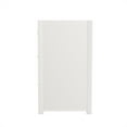 thumbnail image 3 of Butler Specialty Lark White 3 Drawer Nightstand, 3 of 6