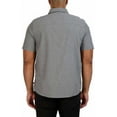 thumbnail image 2 of Gerry Men's Short Sleeve Woven Camp Shirt 1560863 Gray L, 2 of 3