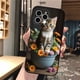 thumbnail image 5 of Funda de teléfono con bonito gatito bebé para iPhone 16, 15, 14 Pro Max, 16, 15, 14, 13, 12 Pro, 15 Plus, iPhone 11, 5 of 5