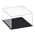 thumbnail image 1 of Unique Bargains Acrylic Clear Display Case Box Dustproof Protection Showcase Cube Collectibles Show Box 20x20x10cm, 1 of 7