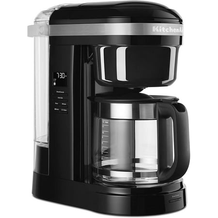 

Drip Spiral Showerhead Coffee Maker 12 Cup Onyx Black