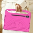 thumbnail image 5 of Decase for Samsung Galaxy Tab S9 Plus/S8 Plus/S7 Plus/S7 FE 12.4" tablet with EVA Foam Handle Kids Friendly Stand Cute Tablet Shell , Rose, 5 of 5