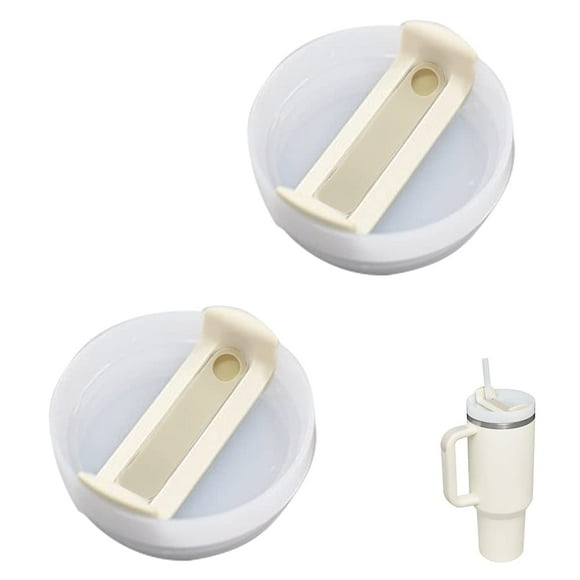 Tapa de vaso AESKEIA de 40 oz compatible con Stanley Quencher, paquete de 2