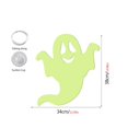 thumbnail image 2 of Nilvkv Halloween Double-Sided Luminous Decoration Hanging Festive Venue Layout Hanging Luminous Ghost Pendants Two Sizes Specifications Optional, 2 of 6