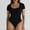 Black, variant on ITSAME Womens Shapewear Bodysuit, Short Sleeve Tight Fit Tummy Control Seamless Sports Jumpsuit Khaki