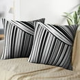 thumbnail image 3 of LALILO Throw Pillow Covers Lines Geometric Modern Contemporary Art Cushion Cover 18" x 18", 2772 Pack, 3 of 6