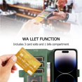 thumbnail image 4 of Funda de cuero con tapa para iPhone, carcasa con soporte para tarjetas, 15, 14, 13, 12 Mini, 11 Pro, XS, MAX, X, XR, 8, 7, 6s, 6 Plus, 5, 5s, SE, 2020, 2022, 4 of 5