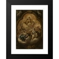 thumbnail image 2 of Paolo de Matteis 18x24 Black Modern Framed Museum Art Print Titled - Apollo and Muses, 2 of 5