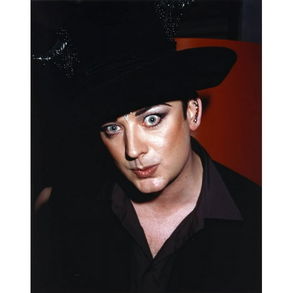 Boy George on a Close Up Portrait Photo Print (24 x 30)