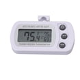 thumbnail image 3 of Refrigerator Thermometer Memory Function ABS Body White °C °F Switched Small Compact Digital Freezer Thermometer with Hook, 3 of 5