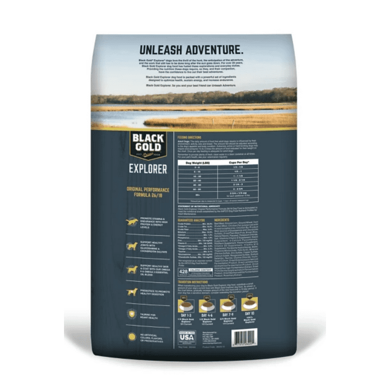Black gold dog food walmart sales