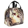 thumbnail image 2 of Lsque The Binding of Isaac Print Insulated Lunch Bag with Thick Aluminum Foil Lunch Tote Bag with Front Pocket for Men and Women, Ideal for Work, School, Picnics, and Travel, 2 of 8