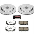 thumbnail image 3 of PowerStop Rear Z26 Street Warrior Carbon-Fiber Ceramic Brake Pad and Drilled and Slotted Rotor Kit Fits: CHEVROLET Select Models K6530-26, 3 of 9