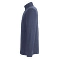 thumbnail image 6 of CORE365 CE405 Men's Fusion ChromaSoft™ Pique Quarter-Zip Pullover-Classic Navy Heather-S, 6 of 6