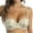Beige, variant on ,Women's Lace Floral Bras Demi Underwire Padded Sexy Bras Push up Lift Soft Bra Beige 34-M