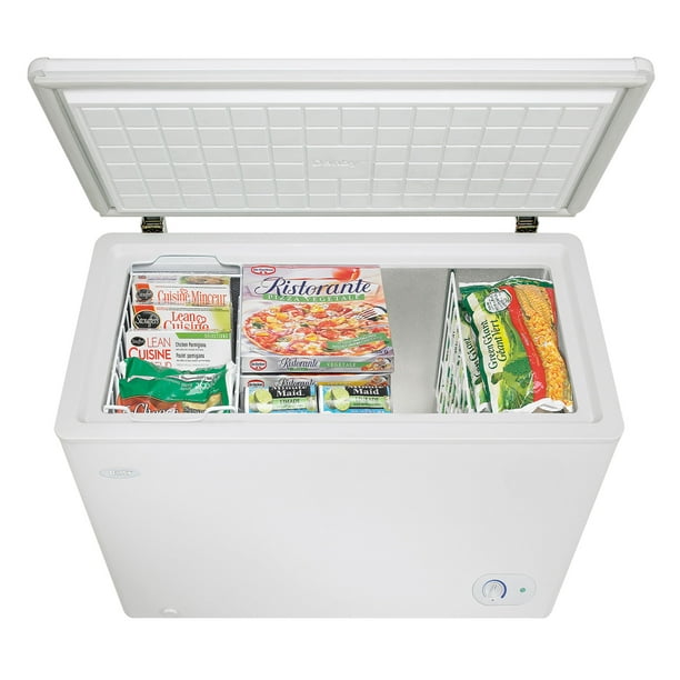 Costway 5 Cubic Feet Chest Freezer w/Removable Storage Basket Deep Freezer