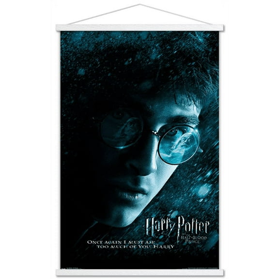 Harry Potter and the Half-Blood Prince - Ghost Wall Poster with Wooden Magnetic Frame, 22.375" x 34"