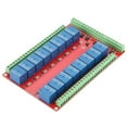 thumbnail image 3 of 2X 24V Isolated 16-Channel Relay Control Module High/Low Level Trigger 16-Channel Relay Module Interface Boards, 3 of 8