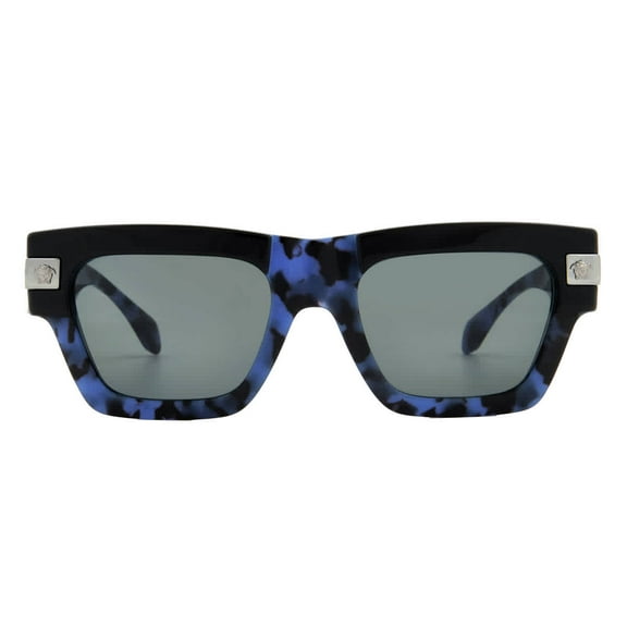 Versace Dark Grey Square Men's Sunglasses VE4464 545887 52