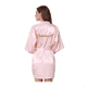 thumbnail image 2 of Batas Para Novias Bordada Suave Pijamas Dama Novia Rosa 55-70 KG, 2 of 5
