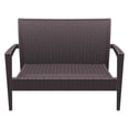 thumbnail image 4 of Compamia Miami Resin Patio Loveseat in Brown, 4 of 7
