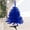 Blue, variant on 2FT Artificial Christmas Tree Green Tabletop Christmas Tree with Foldable Stand Mini Xmas Pine Tree for Party Supplies Indoor Outdoor Holiday Home Decoration(Green)