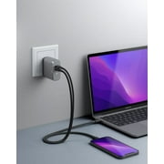 ALOGIC 2X68 Rapid Power 68W GaN Charger, Gray