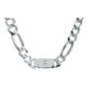 thumbnail image 4 of JOYARIS Cadena Diamantada Artesanal Figaro 3x1 Plata 925 75cm X 7mm DM-0001437, 4 of 4