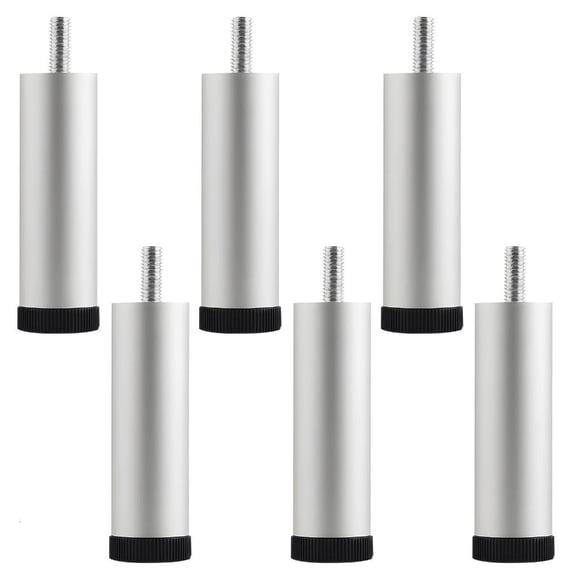 Giaone 6pack Heavy Type Bed Leg Risers Adjustable Height 3.4 Inch Anti Slip Feet