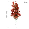 thumbnail image 2 of Silk Flowers for Outdoor Garden Realistic Spring Summer Courtyard Life, 2 of 3