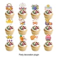 thumbnail image 4 of Decoración para tarta Injueey temática de Pascua multicolor, 4 of 6