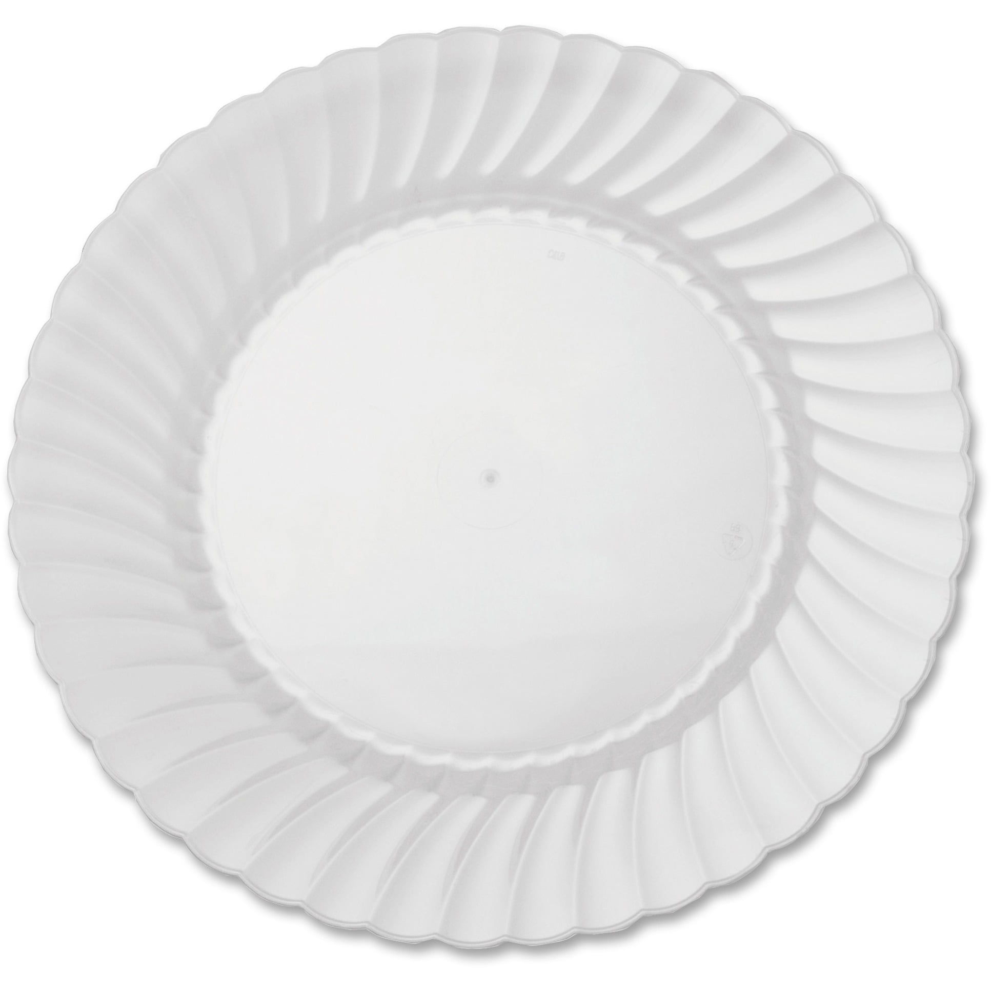 WNA Classicware Plastic Lunch Plates, 9", 180 Count