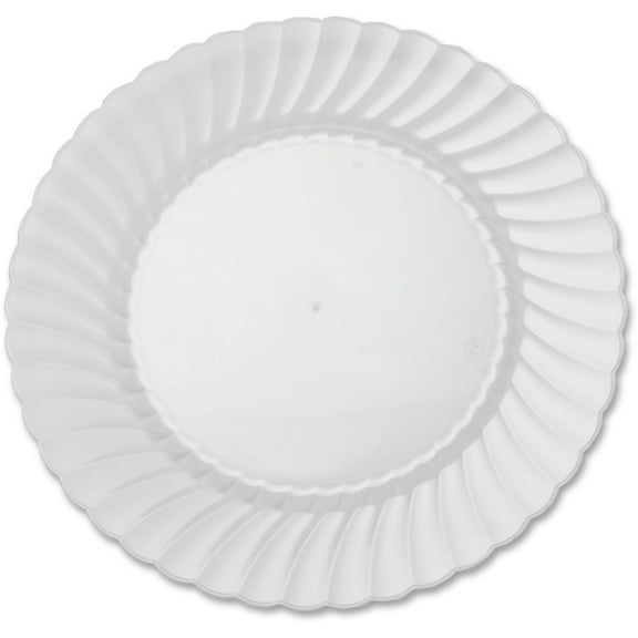 WNA Classicware Plastic Lunch Plates, 9", 180 Count
