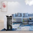 thumbnail image 2 of Pemberly Row Portable Evaporative Air Cooler Fan with Humidifier in White, 2 of 10