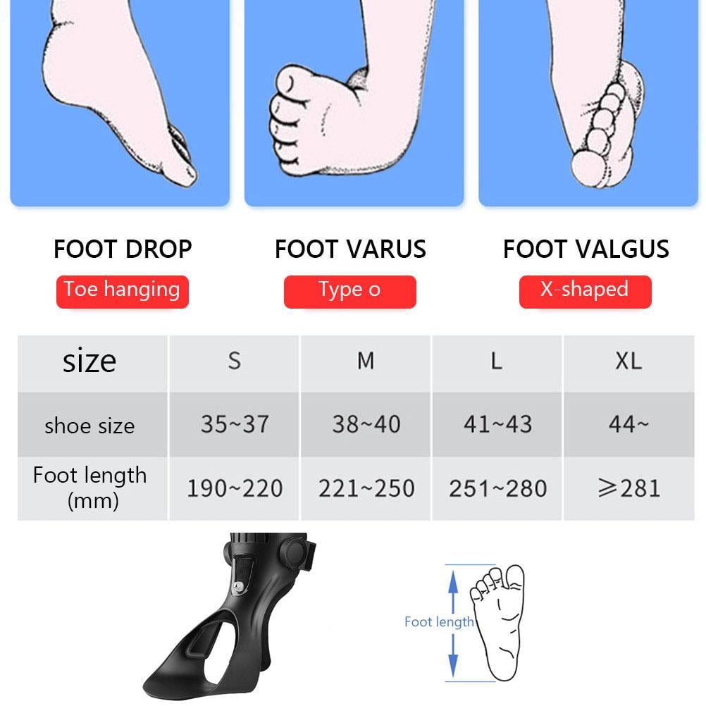 FitBest Foot Varus Orthosis And Ankle Correction Support With Inflatable